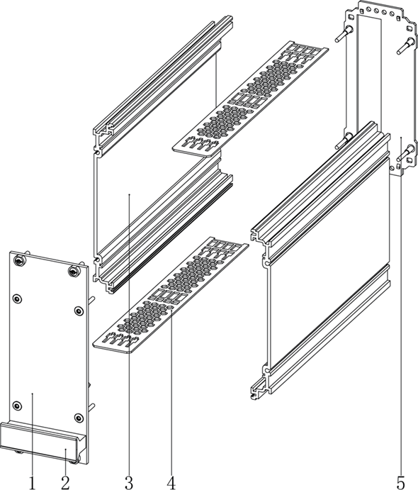 Framing shielded plug-in units