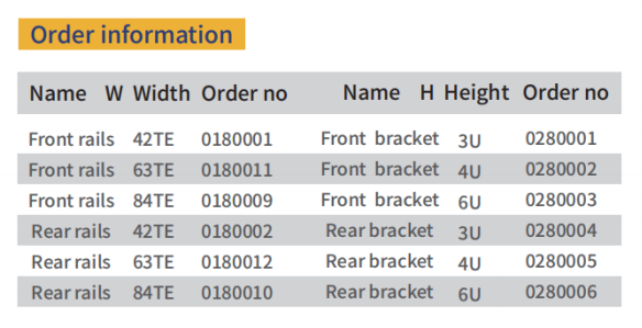 Front and Rear bracket