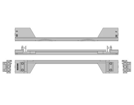 Type F guide rail