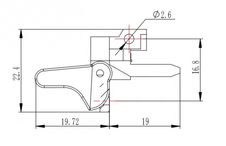 F48-1 Standard handle